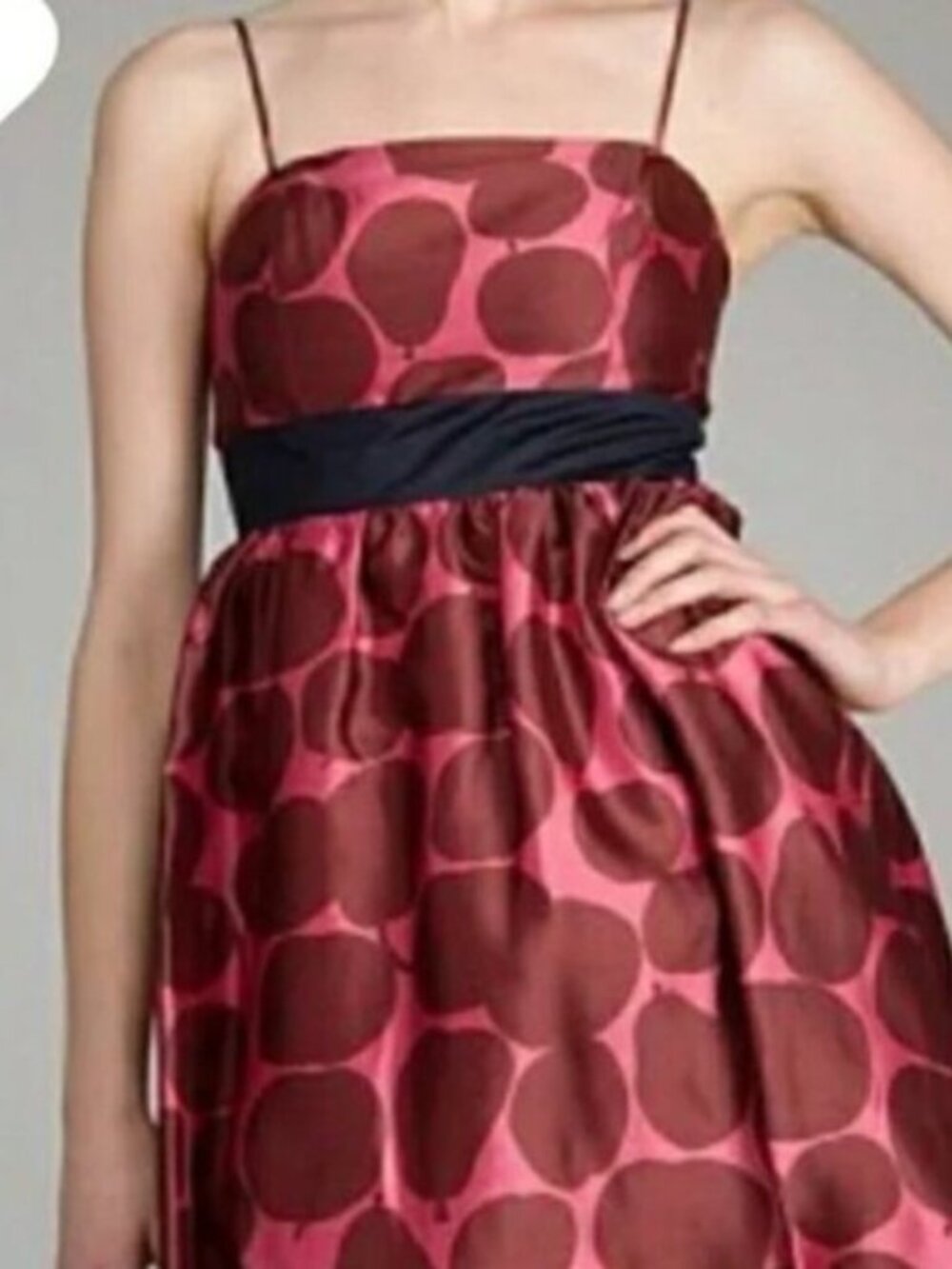 Juicy Couture Silk 100% Silk Apple Bubble Dress Size 6